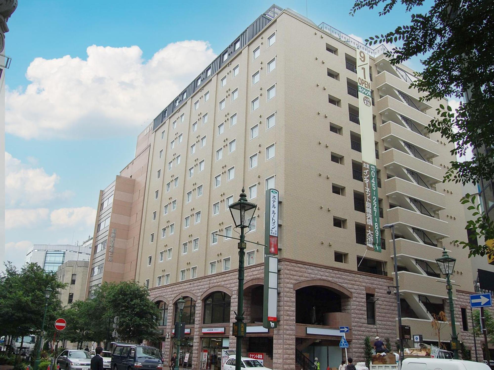 Hotel Route-Inn Yokohama Bashamichi Esterno foto